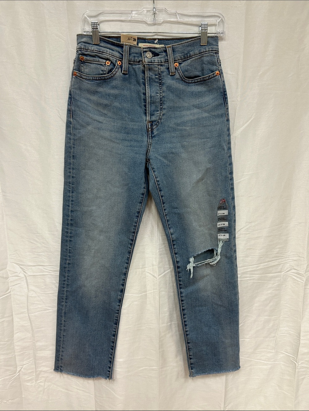 Levis Wedgie Straight Women’s Jeans 27x28 NWT